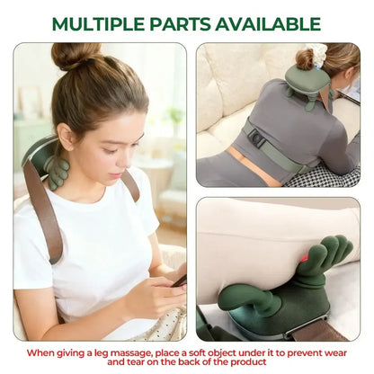 Portable Neck & Shoulder Massager with Heat Therapy